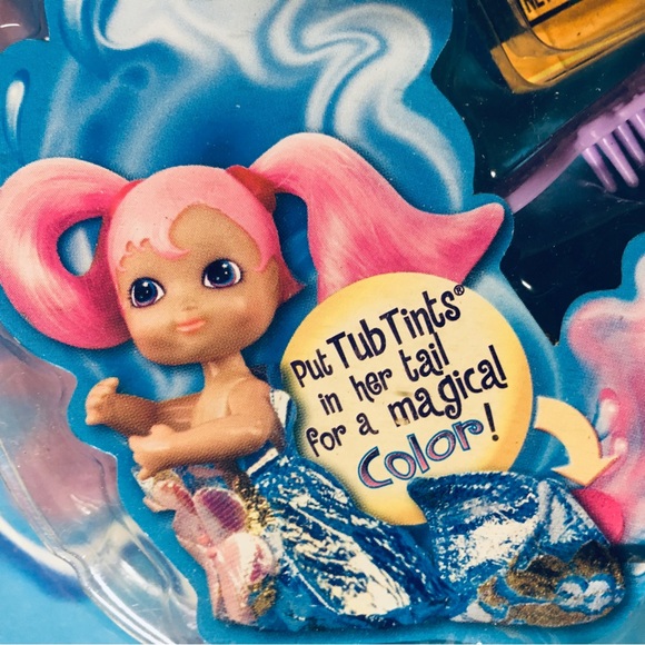 MERBABIES SEA FIRE Mermaid Doll Bathtub Tints RARE Vintage 2002 - Picture 5 of 7